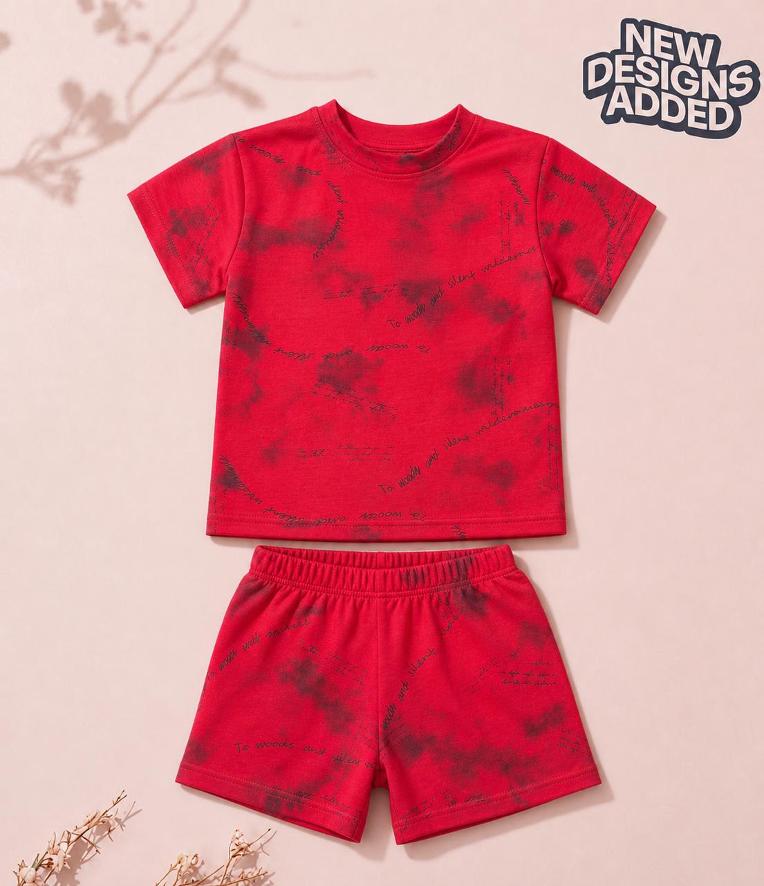 Red Nicker Suit